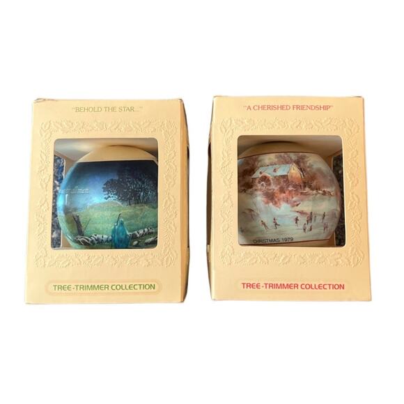 Hallmark Other - Hallmark Tree-Trimmer Collection Vintage 1979 Ornaments